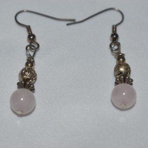 Rose Quartz Earrings